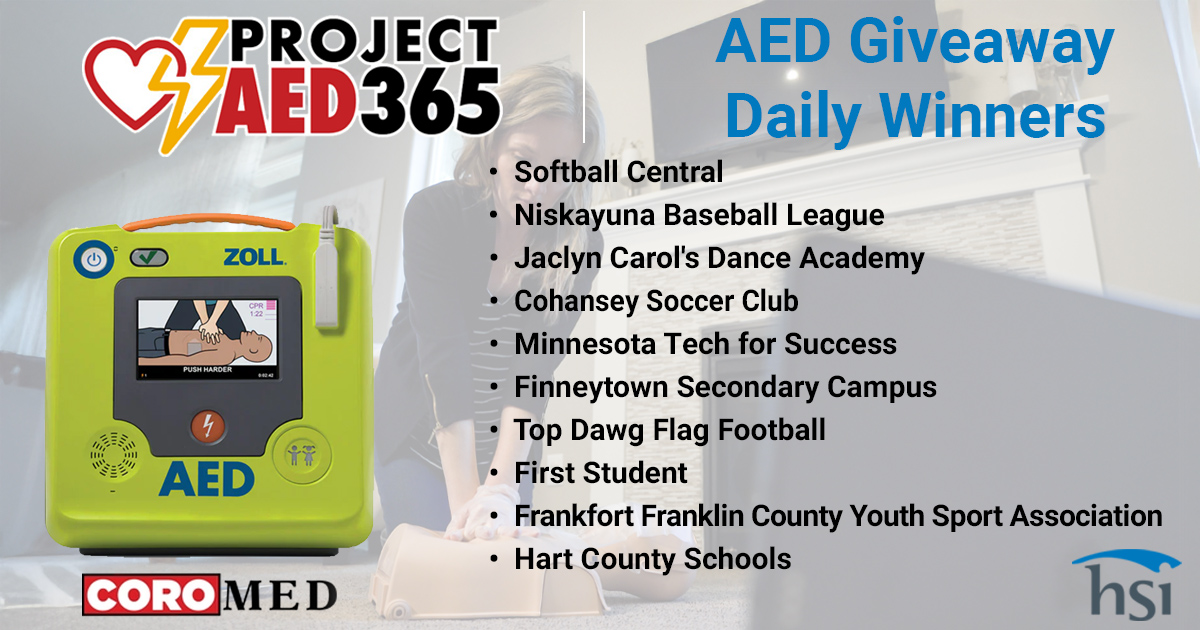 HSI_Emergency's tweet image. Let’s hear it for the past 10 #ProjectAED365 winners! 🎉 Each of you just leveled up with a Zoll AED and Remote Skills Verification training. Ready to be our next winner? Don’t miss your chance—enter now! 🔗 hubs.li/Q03jcc_p0
#ProjectAED365Recipient #ProjectAED365Winner