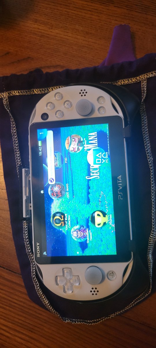 My #PSVita is alive and well. Guess I need to check my Vita charger.
