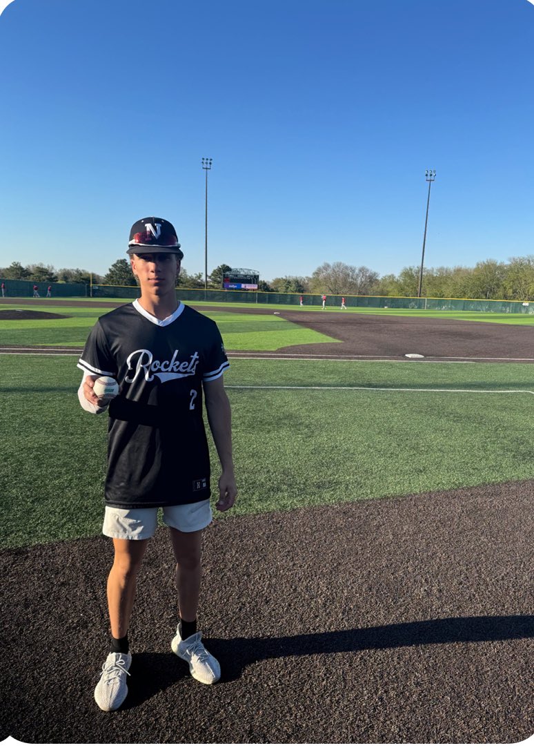 Jackson’s 3rd HR of the year vs LHS. The Rockets played well in a win: 13-3. Rockets play tomorrow vs Norfolk at Densmore! Varsity plays at 4:30 followed by the JV. Go Rockets!!