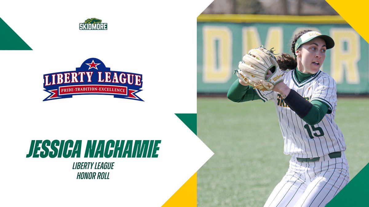 Back to back weekly honor rolls! Congrats to senior, Jess Nachamie! Last week she hit .438 with 2 home runs, eight RBI, and five runs scored!