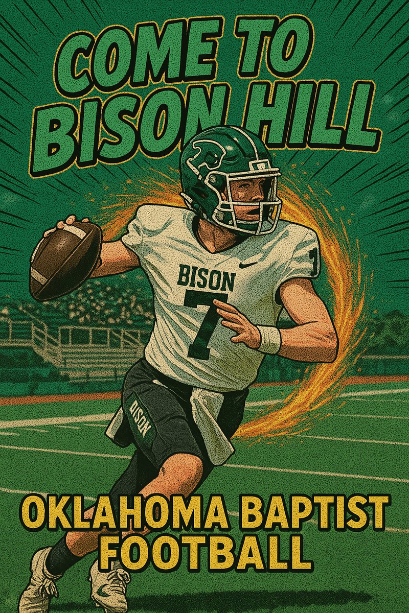 macefarq's tweet photo. Come on! 🎯 @DrewDenton10 #BisonWay #OBUQBU https://t.co/DhwORR515Y