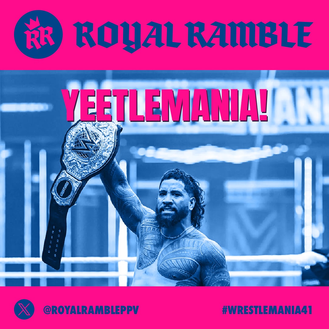 Live from the patio lounge. It's time to gamble n' ramble! #Wrestlemania41 Review Now Showing: tinyurl.com/4bzksnx9 Viva Las Vengeance! #WWE #PodernFamily #PodGenie #Podmosphere #PodcastHQ