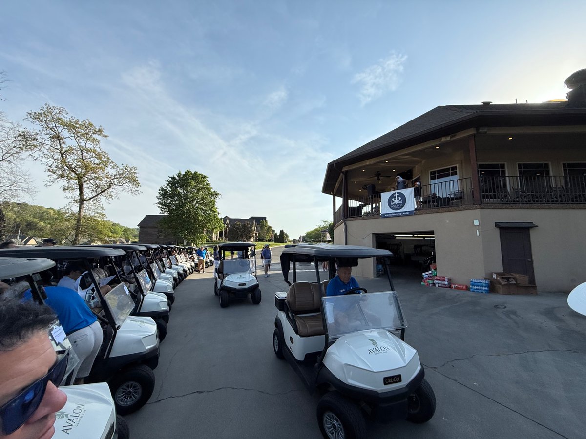 AnchorLearningC's tweet photo. Thanks to everyone who came out to support Anchor Learning Center at our first annual golf tournament fundraiser presented by Home Federal Bank! Student run contests, great food, nice weather, and some incredible golf!! Shoutout to @faithpromise team for taking home the top prize https://t.co/OZcwgsxW6e