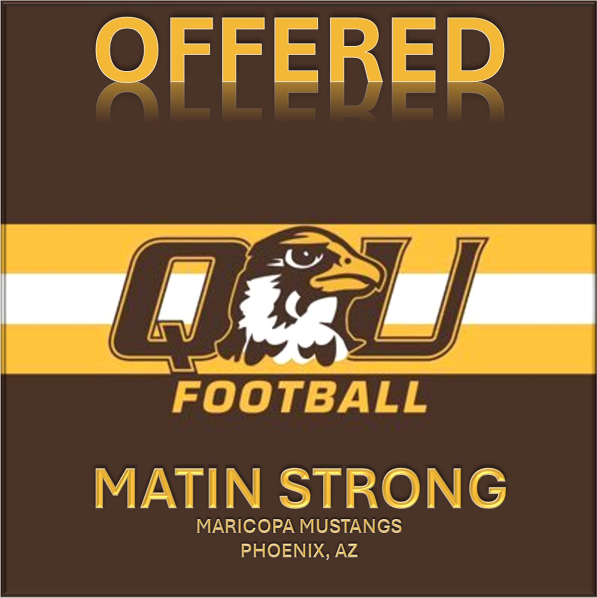 Matin strong (@_iammatin) on Twitter photo Excited to have received an offer to <a href="/QUHawksFootball/">Quincy University Football</a> shout out to <a href="/SS_CoachMonson/">Chad Monson</a> <a href="/KadeWarner/">Kade Warner</a> for the opportunity! Excited to have received an offer to <a href="/QUHawksFootball/">Quincy University Football</a> shout out to <a href="/SS_CoachMonson/">Chad Monson</a> <a href="/KadeWarner/">Kade Warner</a> for the opportunity!
