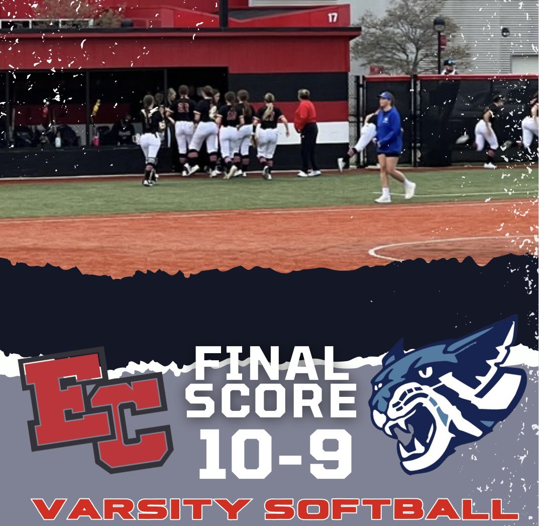 EC Trojan Athletics (@ectrojansports) on Twitter photo The <a href="/ECTrojanSoftbal/">EC Trojan Softball</a> 🥎 team with a late rally to win 10-9 after being down 4-8 in the 7th inning.
Love the resilience! The <a href="/ECTrojanSoftbal/">EC Trojan Softball</a> 🥎 team with a late rally to win 10-9 after being down 4-8 in the 7th inning.
Love the resilience!