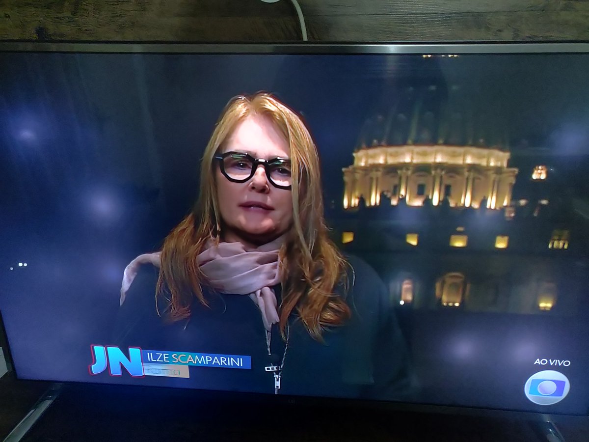 Em Roma desde a entronização de Pedro!!!!!!! Ilze Scamparini