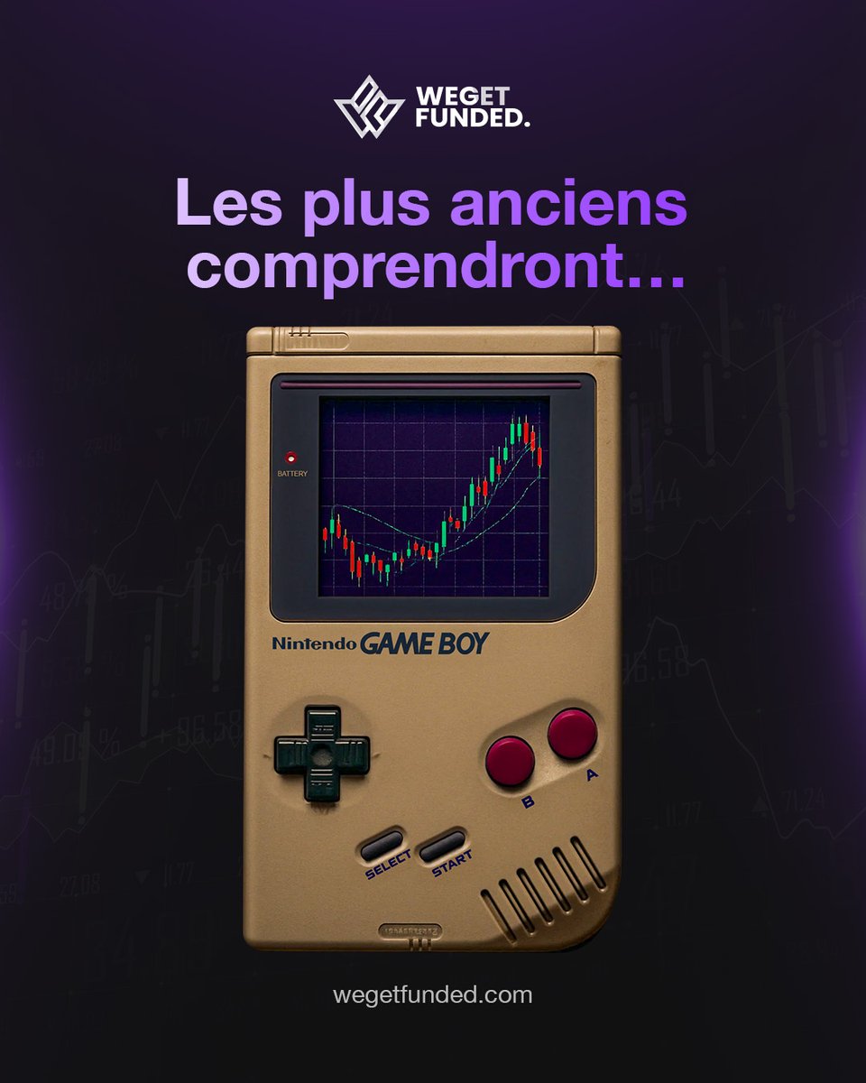 WeGetFunded's tweet image. Avant les écrans 4K et les plateformes ultra-performantes, il y avait ça.
Simple, pixelisé, mais déjà dans le mindset.

Tu fais partie de cette génération ?
Partage ton souvenir le plus marquant de cette époque en commentaire.

#WeGetFunded #Generation90 #TradingLife