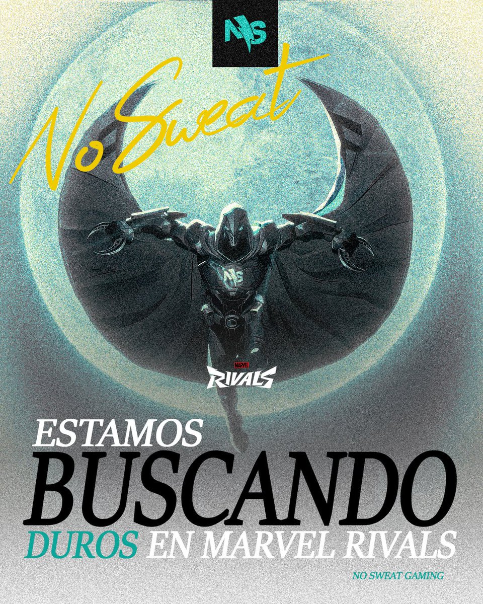 NOS GANG ASSEMBLE🌙⚡️
Buscando FLEX y DPS players!

Tryouts comienzan mañana 
📧: <a href="/One_HookPR/">NOS⚡️One_Hook</a> <a href="/MotleyMain/">NOS ⛓ 〽️𝓸𝓽𝓵𝓮𝔂 ⛓🗡</a>
👾: discord.gg/jgWcNn9us3