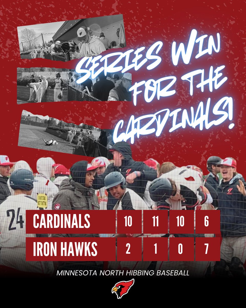 Easter weekend was good to the Cards🔴🔥