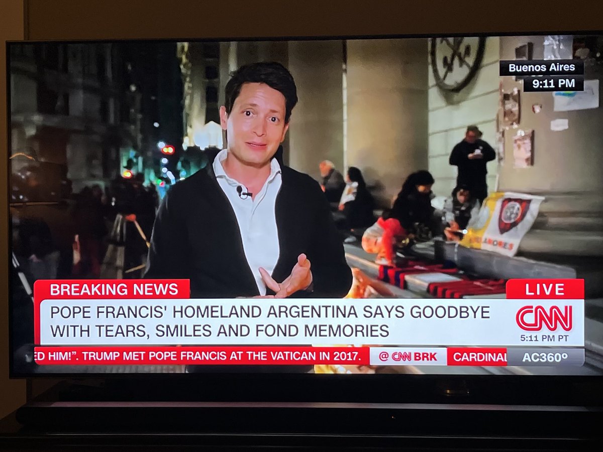 Bridget Leininger (@bleiningercnn) on Twitter photo CNN On Scene: <a href="/David_Culver/">David Culver</a> reporting live from Buenos Aires tonight as CNN’s live coverage continues CNN On Scene: <a href="/David_Culver/">David Culver</a> reporting live from Buenos Aires tonight as CNN’s live coverage continues