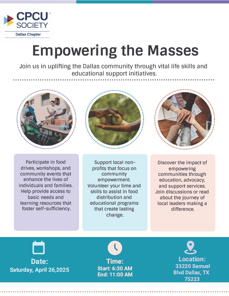 Dallas CPCU Chapter tweet media