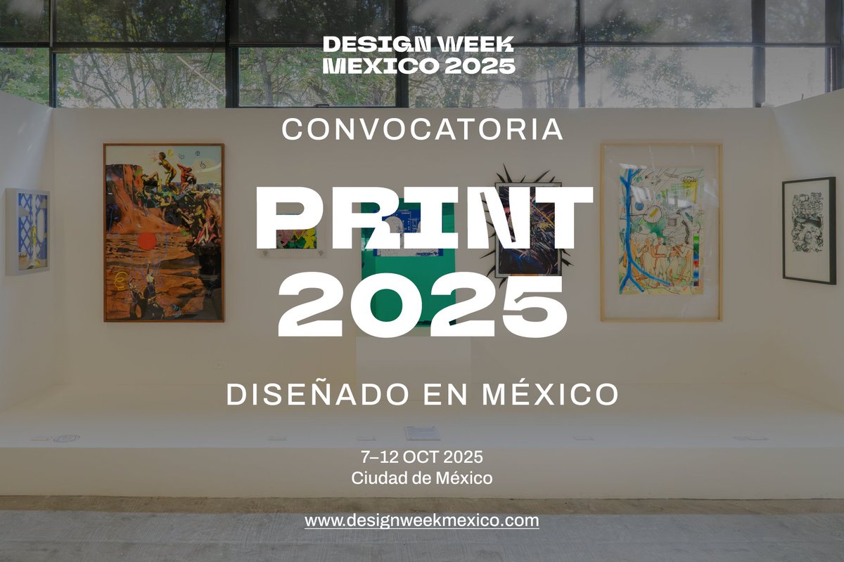 Revista a! Diseño (@adisenomx) on Twitter photo En el marco de <a href="/designweekmex/">Design Week Mexico</a>, PRINT regresa en 2025 como una plataforma para exhibir el talento en diseño gráfico, ilustración y medios impresos. La temática "Diseñado en México" busca reconocer al país por su diseño de alta calidad.
Nota en: a.com.mx/print-2025/
#design En el marco de <a href="/designweekmex/">Design Week Mexico</a>, PRINT regresa en 2025 como una plataforma para exhibir el talento en diseño gráfico, ilustración y medios impresos. La temática "Diseñado en México" busca reconocer al país por su diseño de alta calidad.
Nota en: a.com.mx/print-2025/
#design