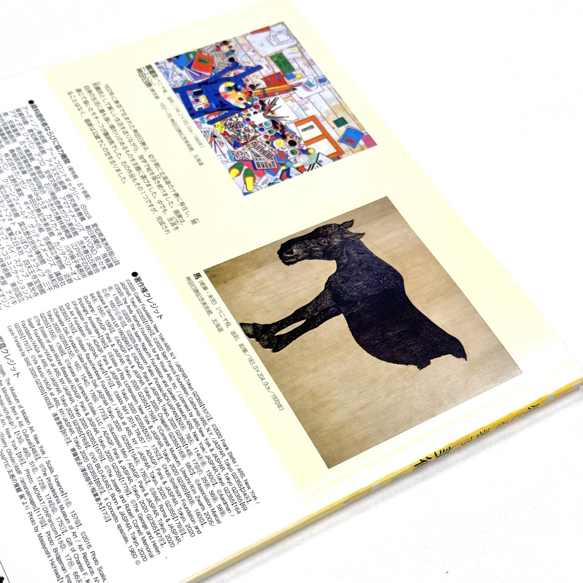 中学校美術の教科書『感じる表す美術』（浜島書店）の表紙に #神田日勝