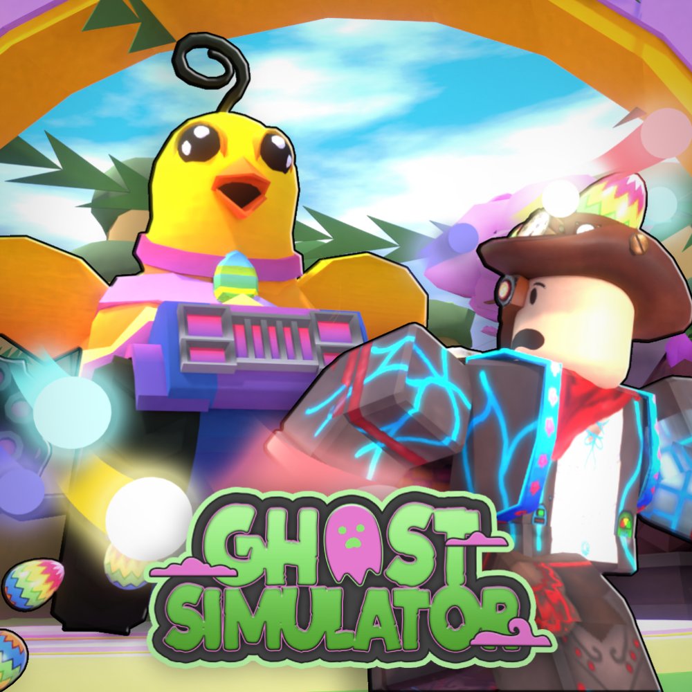 The Ghost Sim Easter Event is out!👻🥚 Stellas has opened up some Bunny Hunts 🐰🔍 across the main worlds! And Meep has joined the fun in a revamped Invasion experience!

🔗rblx.co/ghost-sim
Update Code: BEEPMEEP

Sorry for the late message, it looks like our Carrier