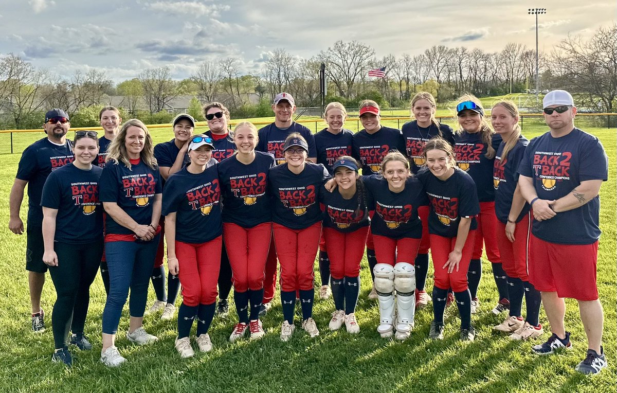 Back-to-back SWOC champs!! I am so proud of this team! I went 2-4 in our game with 2 doubles &amp; 2 RBI’s. Ready for a big week‼️‼️‼️ <a href="/BraveFastpitch/">Talawanda Softball</a> <a href="/THS_BRAVE/">Talawanda Athletic Dept.</a> <a href="/ettasoftball/">Marietta Softball</a> <a href="/CincyDoomTowe/">Cincy Doom Premier - Towe</a>