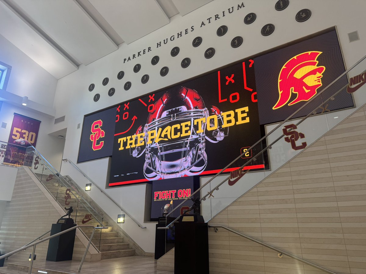 Great time at USC today !!!
