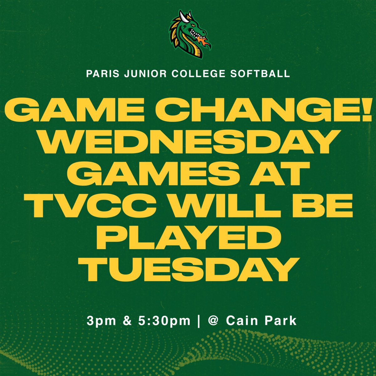 Paris JC Softball tweet media