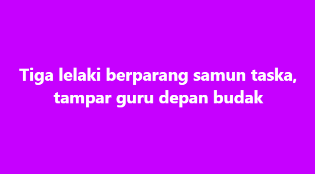 Tiga lelaki berparang samun taska, tampar guru depan budak

SABAK BERNAM - Tiga lelaki bersenjatakan parang menyamun sebuah taska dan bertindak agresif dengan menampar seorang guru wanita dalam kejadian di Tali Air 11, Pasir Panjang di sini pada Isnin.

Kejadian kira-kira jam