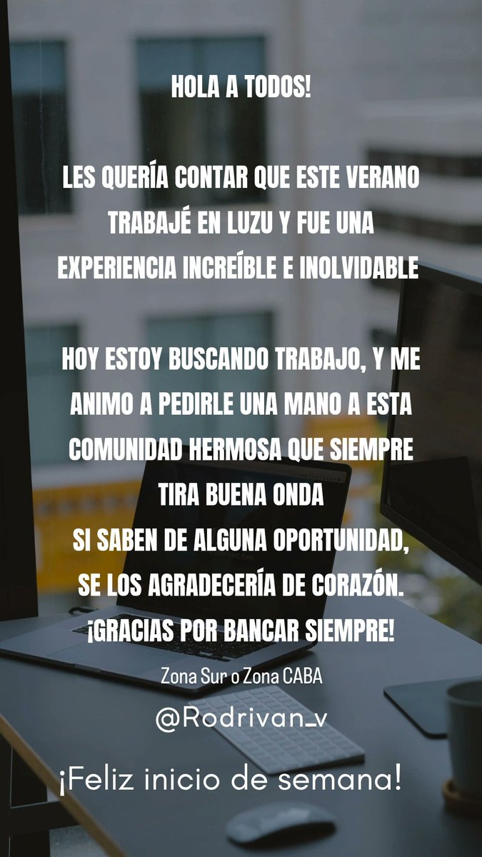 Rodrivan_v's tweet photo. Gente me ayudan a difundir, estoy buscando laburo, por zona sur o zona CABA, contactarme al DM, gracias por bancar siempre https://t.co/CpBYbUrLOs