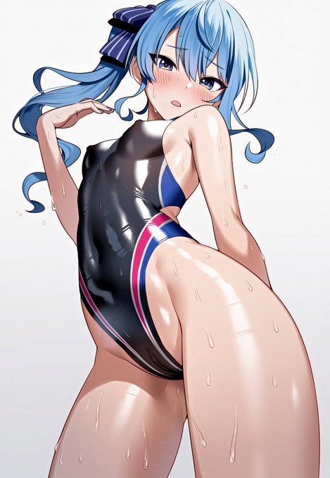 競泳水着なsuiちゃん 