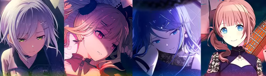 watching a suresure lyric video and im losing my mind at honami. she does not give a fuck