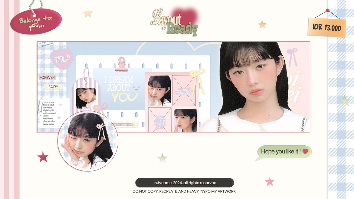 ruiveerse's tweet photo. help repost guusy🥺

aku ada layout ready ningning &amp; rei yang bisa ditake sekarang melalui DM nih! 💌🐈 

aku juga open by req yaah! katalog lengkap bisa cek pinnedku . . 🐈‍⬛🍃

thankyouuu! 🫶🏼 #zonauang #zonajajan https://t.co/nZRZN9A1sa