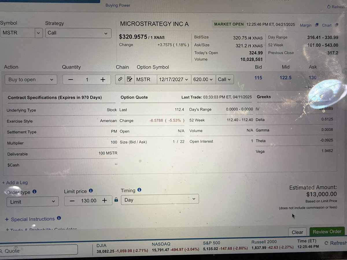 MSTR calls for a true double in stock price in 2027 whats that tell you about where BTC is heading