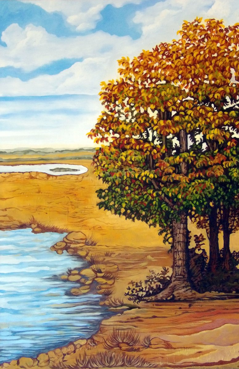 ascer_landscape's tweet photo. VIEW OF LATE SUMMER TREES, 
Greg Dalton, 24" x 36", oil on canvas
#art #painting #gregdalton https://t.co/W7322WPmFN