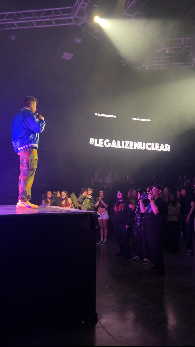 ryan_pickering_'s tweet photo. I helped organize a rave last night in SF to bring attention to Assembly Bill 305, call for landback for tiłhini tribe and celebrate the success of Diablo Canyon Power Plant.
Surreal moments.
#legalizenuclear https://t.co/zoQWdIqPL5