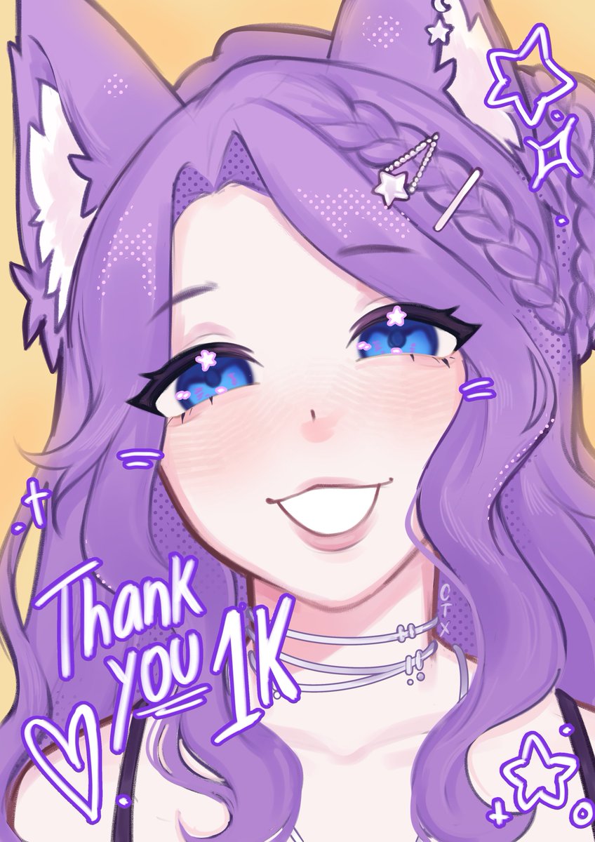 OMG THANK YOU SO MUCH FOR 1K WE MADE IT TO THE BIG GORL NUMBERS LETS GOOOO