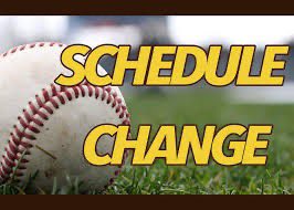 Due to expected rain, our game scheduled for this Wednesday vs Pitt Community College has been up to tomorrow (Tuesday). Game time is 1:00 pm.