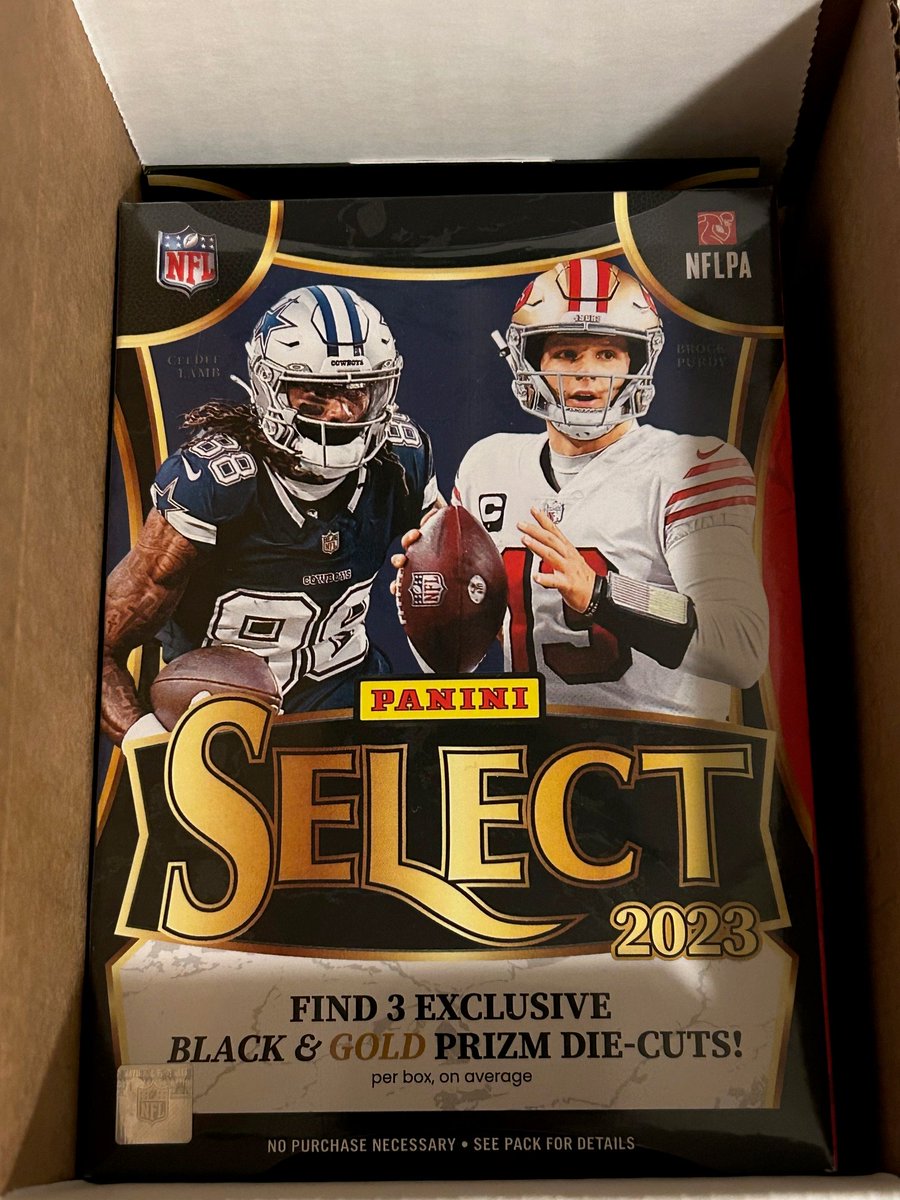 Help spread the word about @CardboardBST daily card buy/sell/trade threads and win a 2023 Select NFL hanger box! 

Just follow and repost for a chance to win!

Winner will be drawn April 24th. Winner must provide US shipping address.