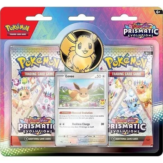 SteadxDeals's tweet image. 🔥FREE GIVEAWAY🔥

One lucky Winner will get a Pokemon TCG: Prismatic Evolutions: 2 pack Blister [Eevee]

To enter: 
✅RT this tweet
✅Follow @SteadxDeals 

Winner picked 1 week from today! Goodluck!