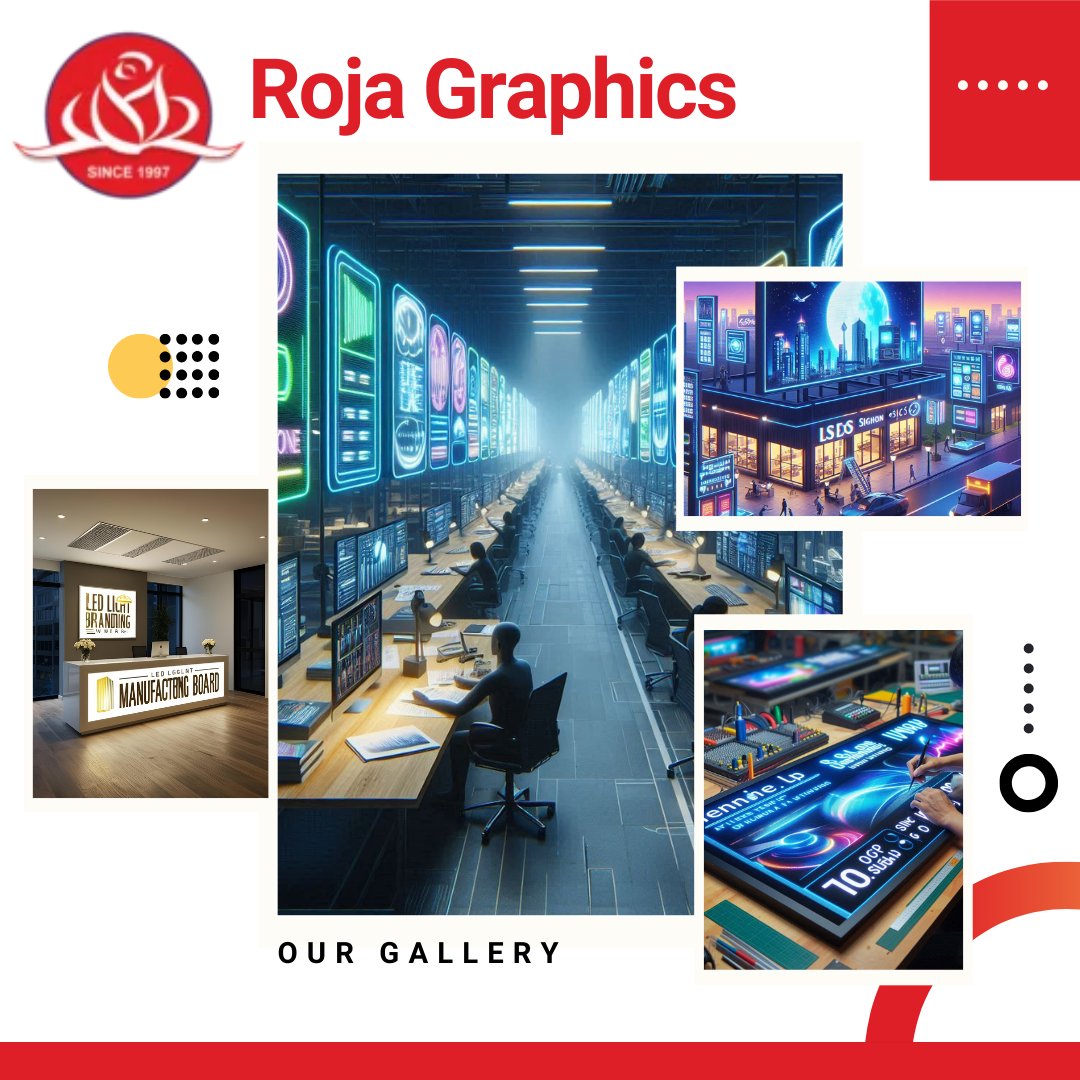 graphics72471's tweet image. 🌈 Light up your business with LED Trimless Boards, Backlight Boards, Liquid Acrylic Boards, and more from Roja Graphics – the trusted LED Sign Board Manufacturer in Madurai!
rojagraphics.com
9944788889
#RojaGraphics #LEDSignage #LEDGlowSign #LED3DBoard