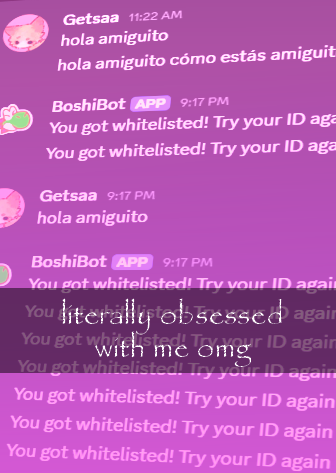 I think the devs really love the Boshi Bot