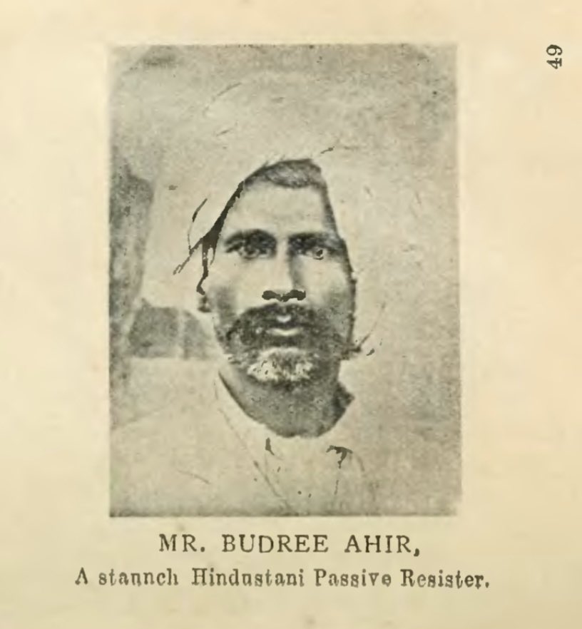 थ्रेड 🧵 : बद्री अहीर — महात्मा गांधी के संघर्षों में एक अनसुना लेकिन अहम साथी।

एक ऐसा नाम जो इतिहास की भीड़ में दब गया, लेकिन जिसने स्वतंत्रता संग्राम में अमिट छाप छोड़ी।