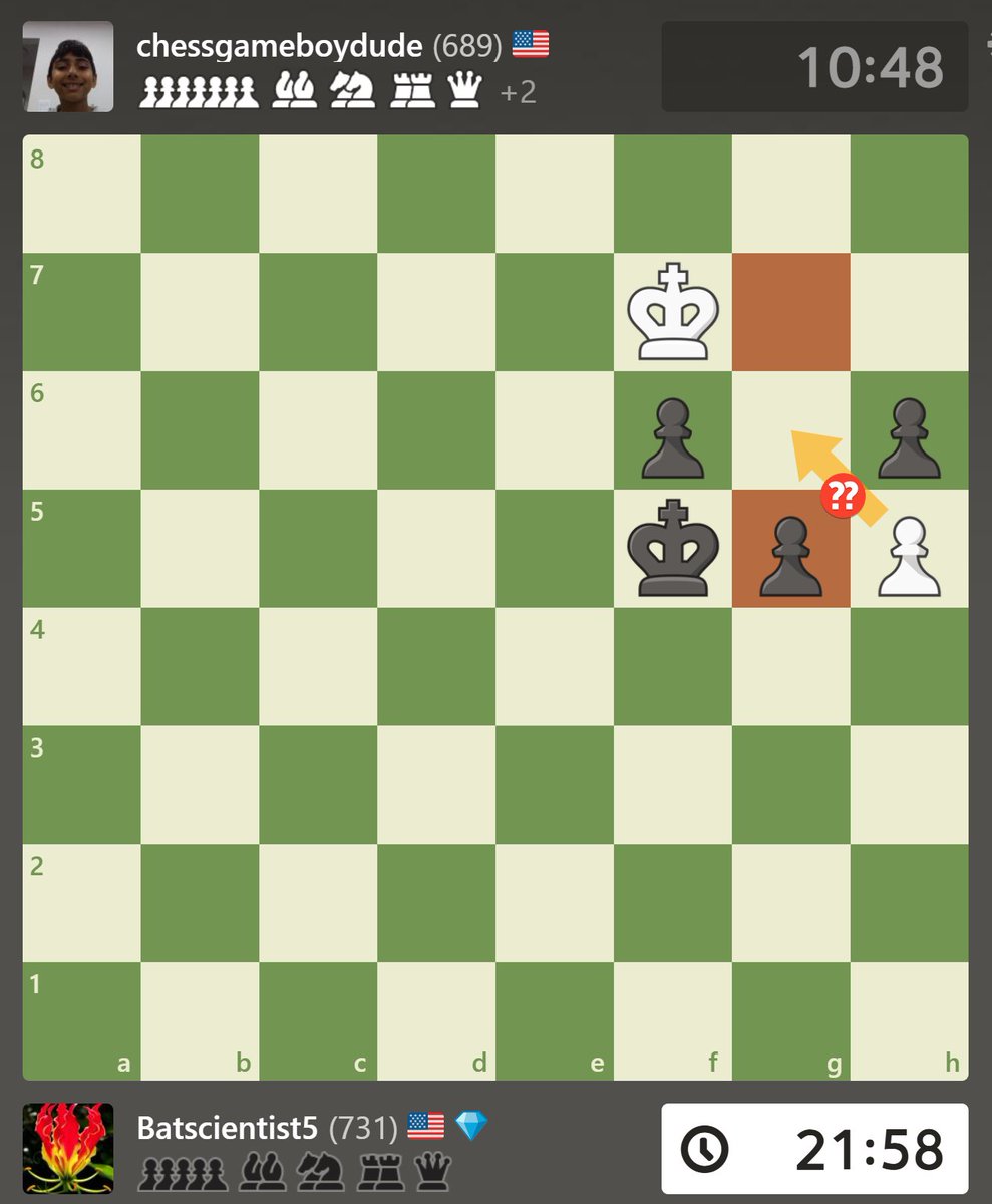 #Chess♟ 

When NOT to give away en passant !!!