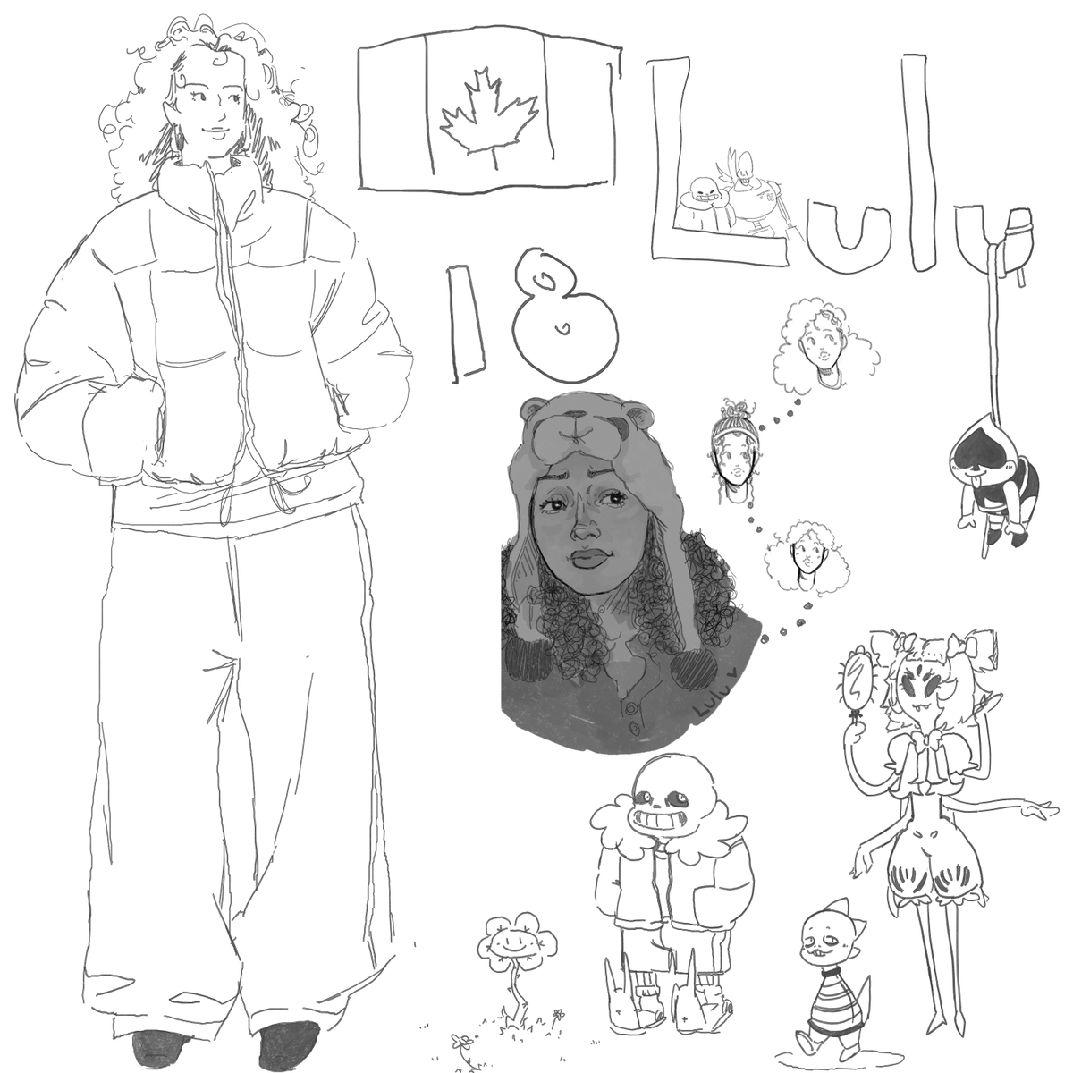 Lu1uw0rld's tweet image. First post! Will be doing some #undertale content and more. 😼😌