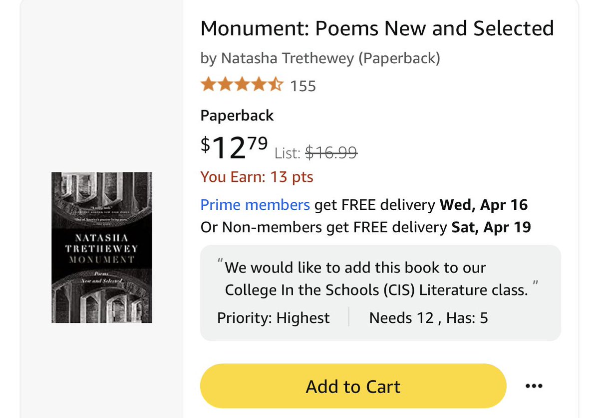 I am still🤞to get 5 more of these books.

👉amazon.com/hz/wishlist/ls…

💕Any reposting or donating would be greatly appreciated.💕

#clearthelist