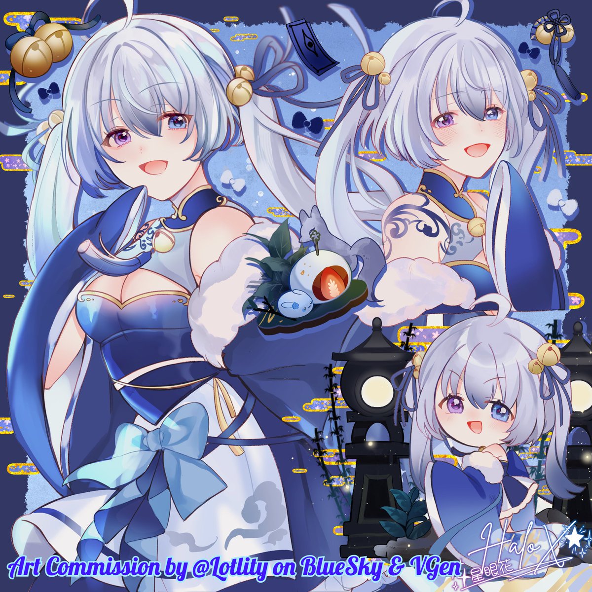 Pleased to meet you all~
Hi, I'm Halo or HaloX °˖✧◝(⁰▿⁰)◜✧˖°
🌟The Celestial Yaojing of the Stars
🌟 As a reincarnated fallen deity, I act as the balance of comfort &amp; chaos. I also prevent souls from leaving the mortal realm too soon.
#Vtuber #VtuberEN #HaloX