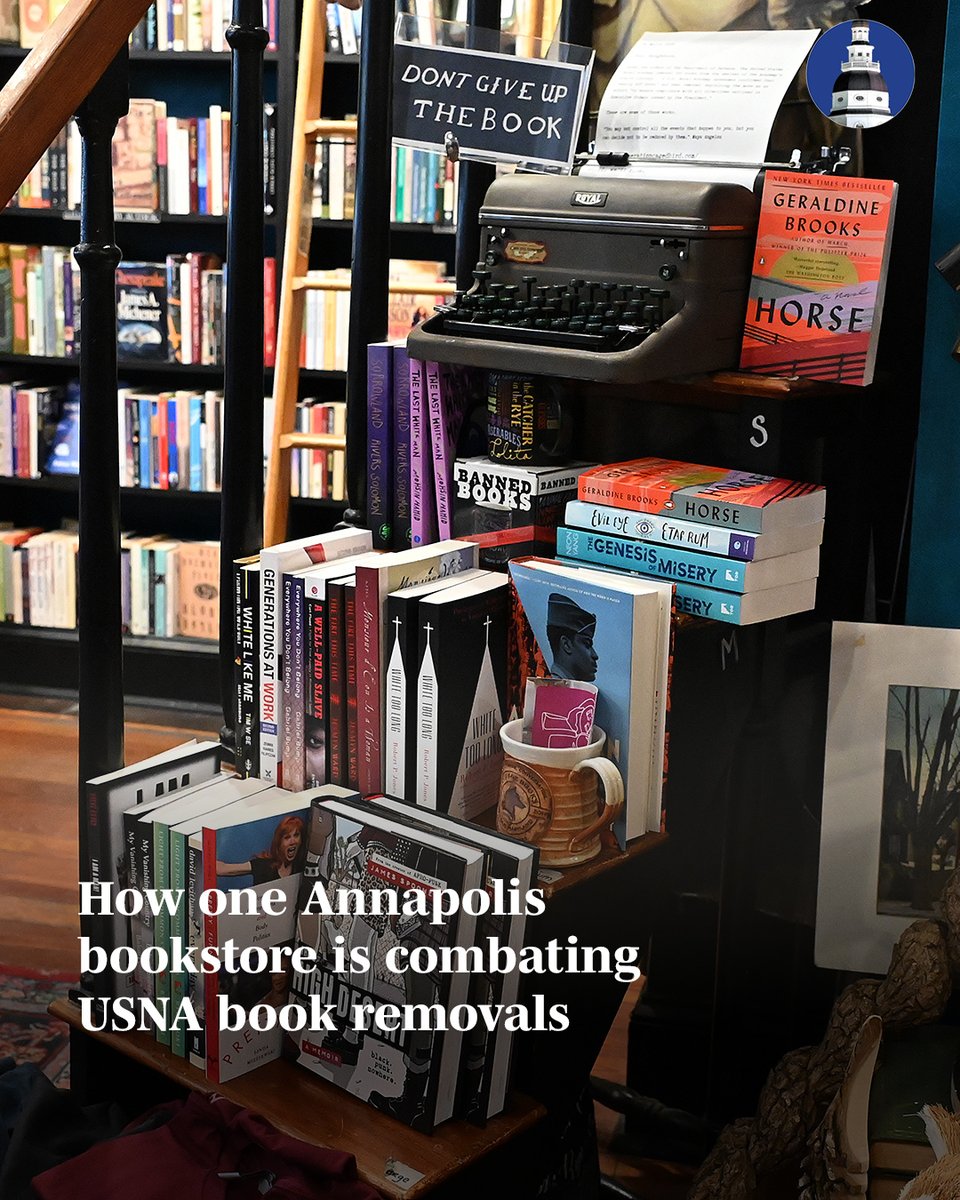 Retired Navy commander William Marks started a fundraiser to purchase banned books to distribute outside of Naval Academy entrances, in coffee shops and at booths throughout Annapolis on May 20, 21 and 22. The Naval Academy earlier this month released a list of 381 books that