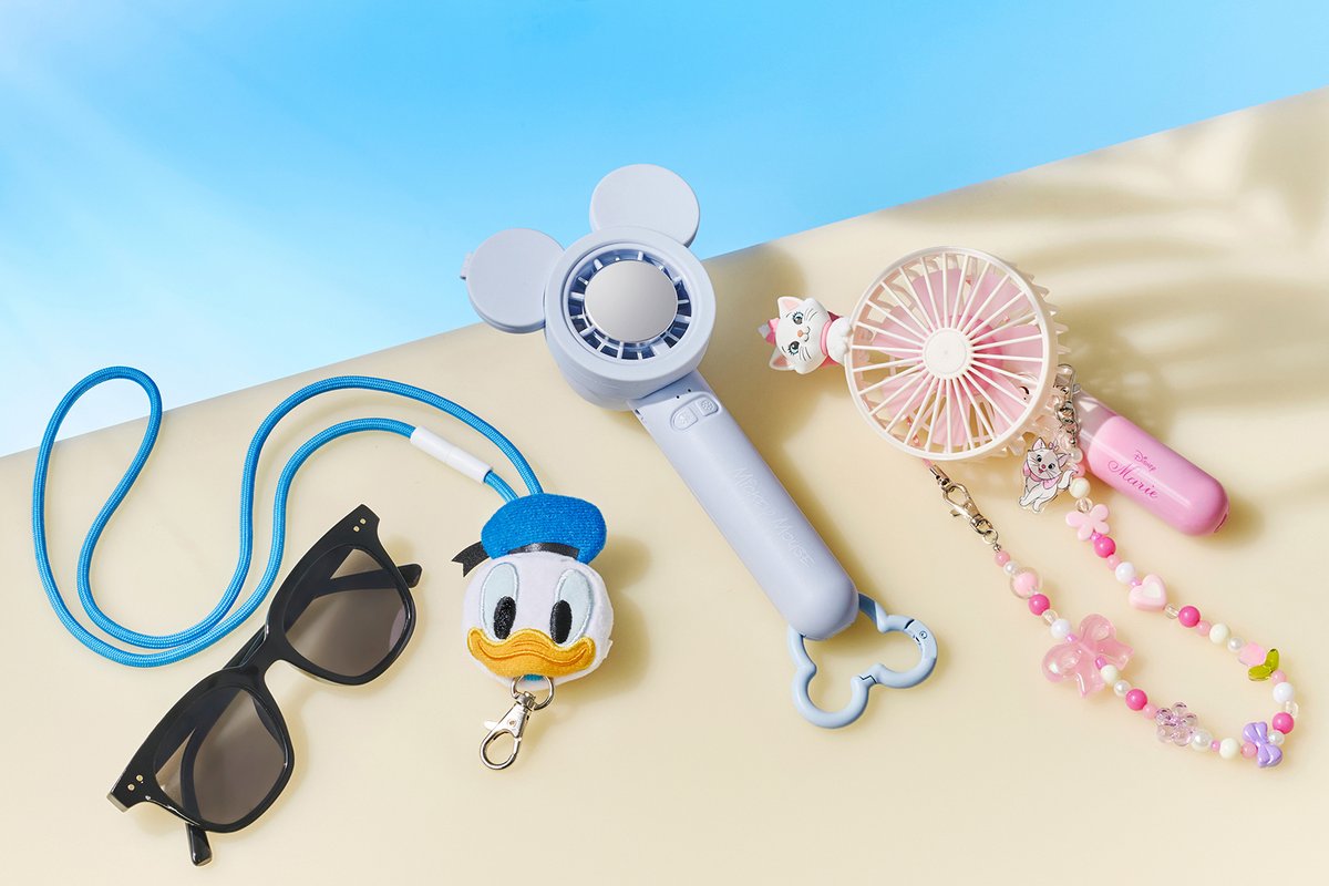 ディズニー ズートピア ハンディファン ストラップ 2点セット