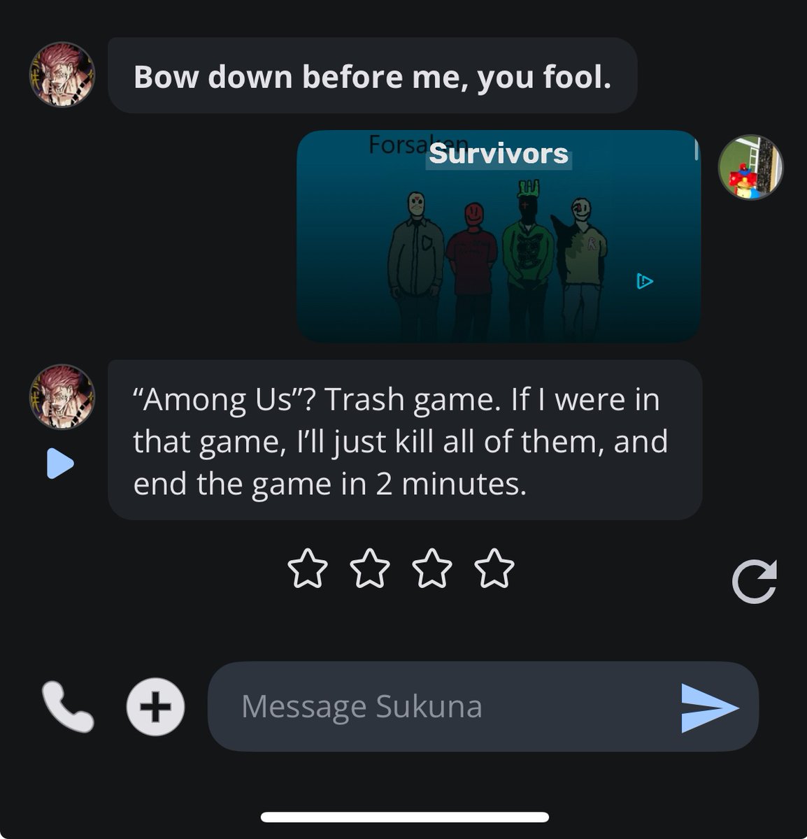 Ralsei9966's tweet photo. // been getting into Roblox forsaken here’s something https://t.co/K21cl9UrvN