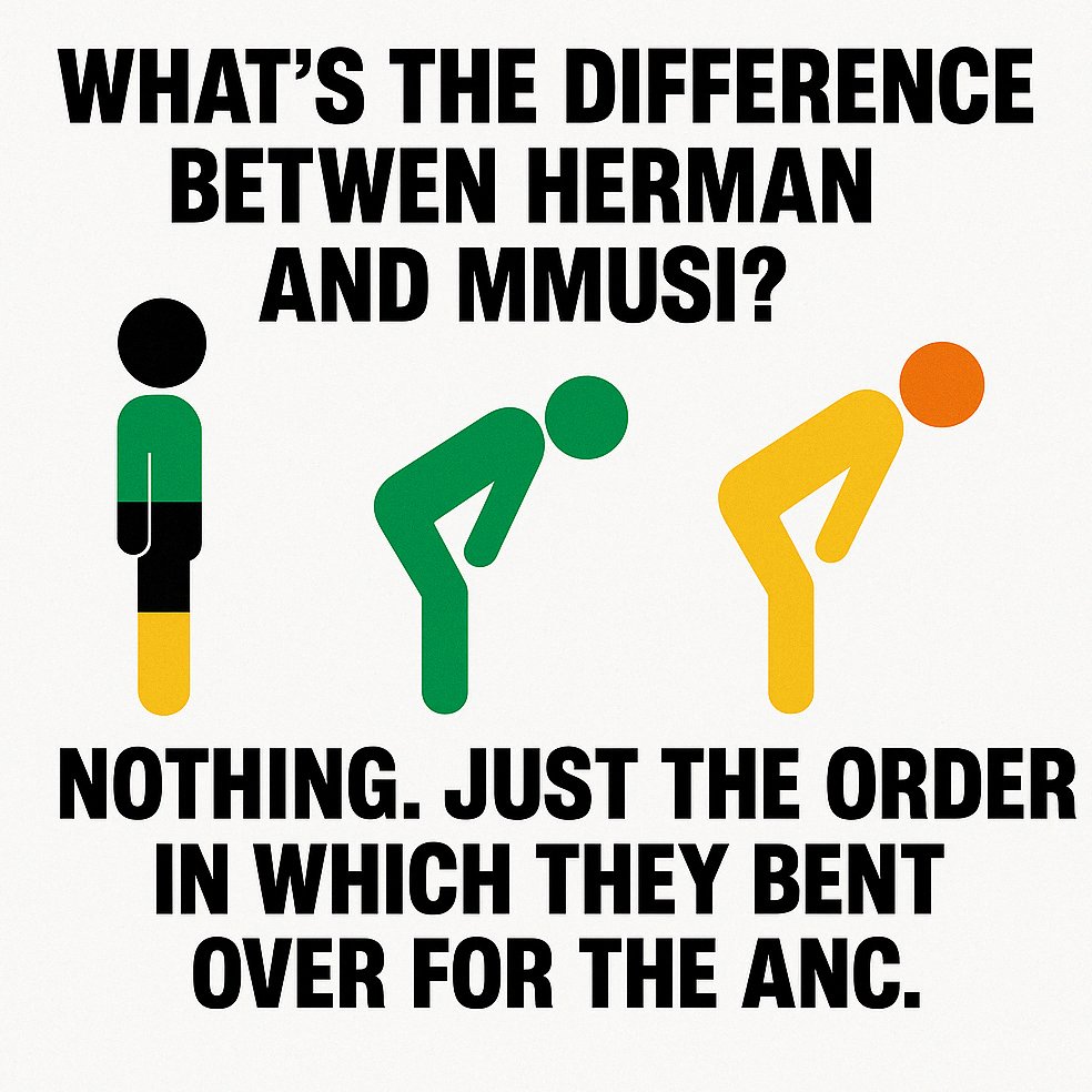 These two #sellouts spent years throwing flames at the ANC.... they sold their voters out faster than they could fumble their race cards. 🤣