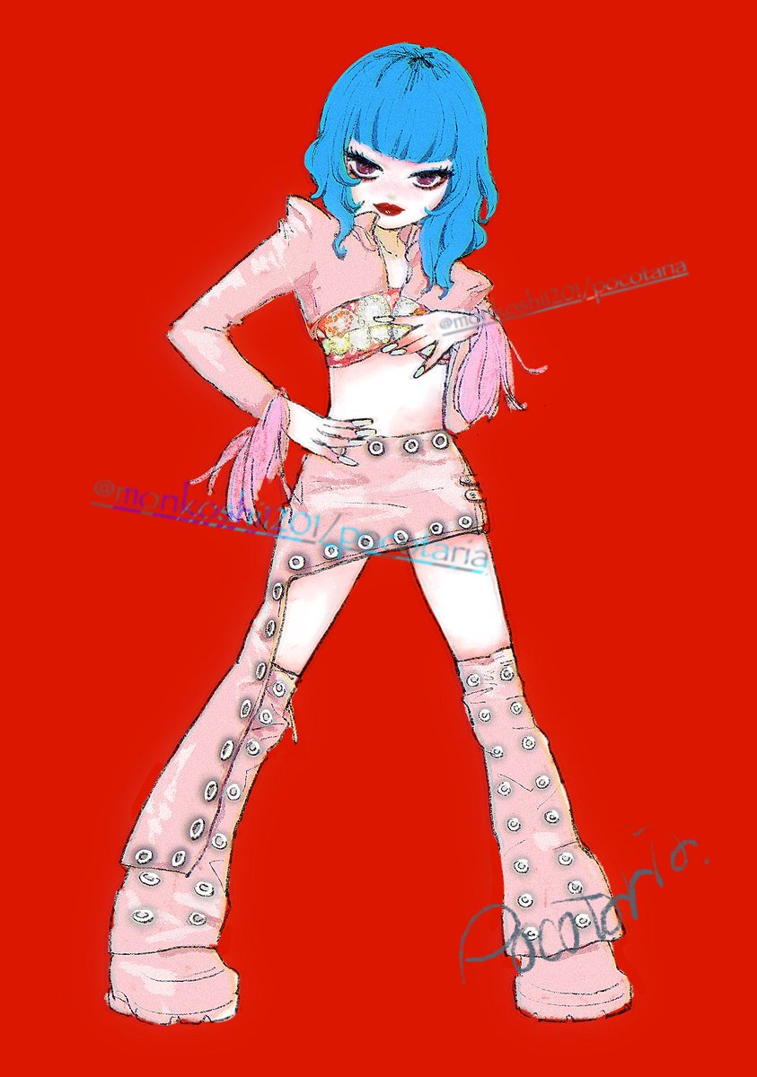 ひーちゃんのヴィラン感がツボすぎた💕

 #XGCHELLA
 #XG_fanart