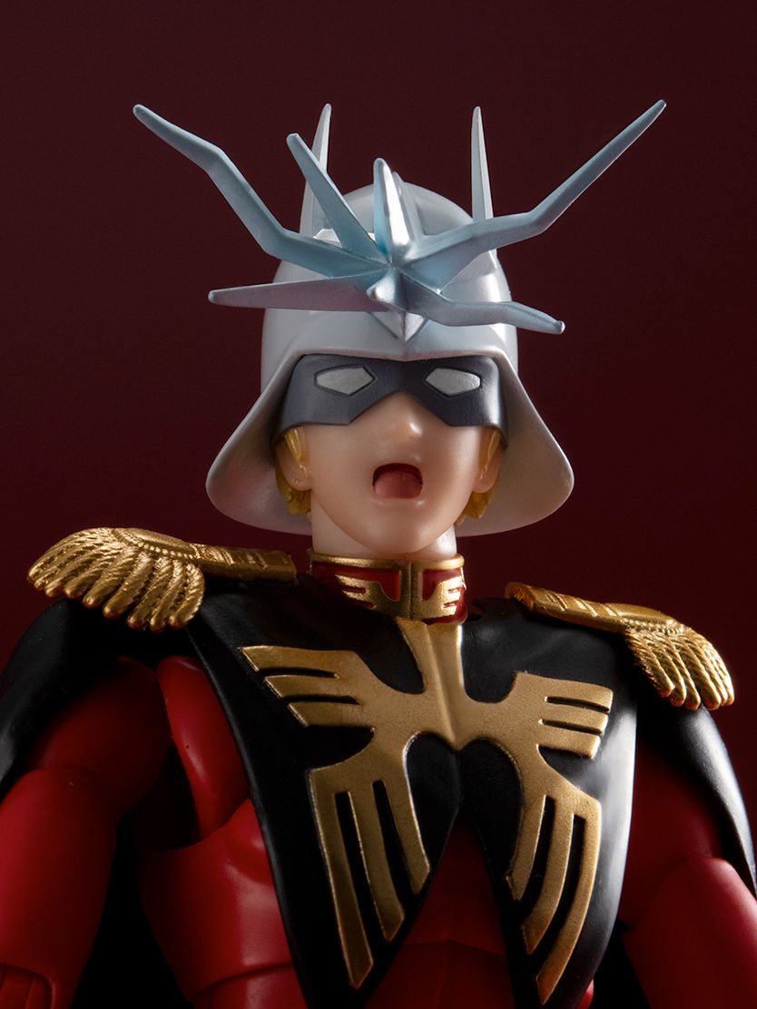 Bandai S.H.Figuarts Mobile Suit Gundam Char Aznable. Preorders being April 25th, ¥9,900 MSRP.