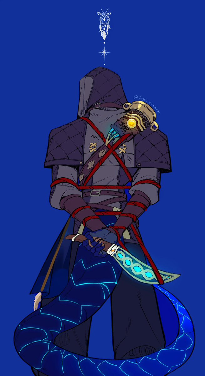 窃梦行者
#孽蜥 #卢基诺 #Luchino #魔トカゲ #ルキノ