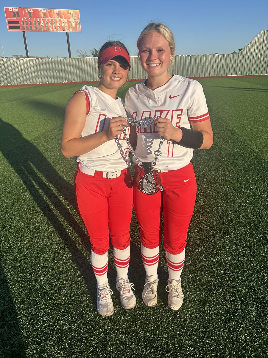 Lake Belton Bronco Softball (@lbbroncosb) on Twitter photo WINNER‼️ Tough & gritty win tonight by your Broncos! Exactly what we needed going into playoffs👏🏼
<a href="/MadiPerkins2027/">Madison Perkins</a> with the 1-1 night & a huge HBP to score a run!! <a href="/NatalieHosch26/">Natalie Hosch</a> came in to seal the deal on the mound‼️
Every game matters now👏🏼
#G3 #MUDITA WINNER‼️ Tough & gritty win tonight by your Broncos! Exactly what we needed going into playoffs👏🏼
<a href="/MadiPerkins2027/">Madison Perkins</a> with the 1-1 night & a huge HBP to score a run!! <a href="/NatalieHosch26/">Natalie Hosch</a> came in to seal the deal on the mound‼️
Every game matters now👏🏼
#G3 #MUDITA