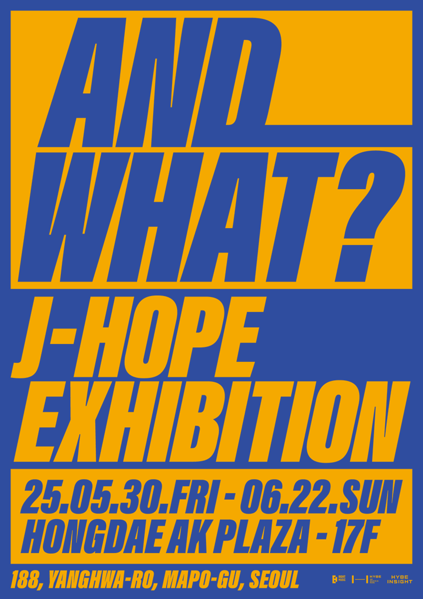 [공지] j-hope 'AND WHAT?' 전시 개최 안내 (+ENG/JPN/CHN)

🔗 weverse.io/bts/notice/264…

#제이홉 #jhope #jhope_ANDWHAT #ANDWHAT #HYBEINSIGHT <a href="/HYBEINSIGHTtwt/">HYBE INSIGHT</a>