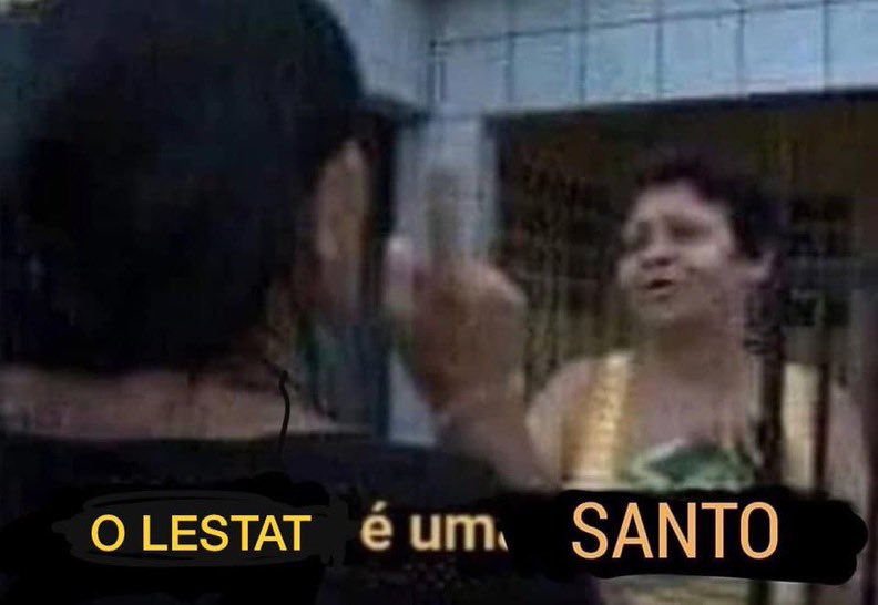 em todos os capítulos o lestat se declara pra alguém diferente. esse homem realmente se apaixona por todo mundo